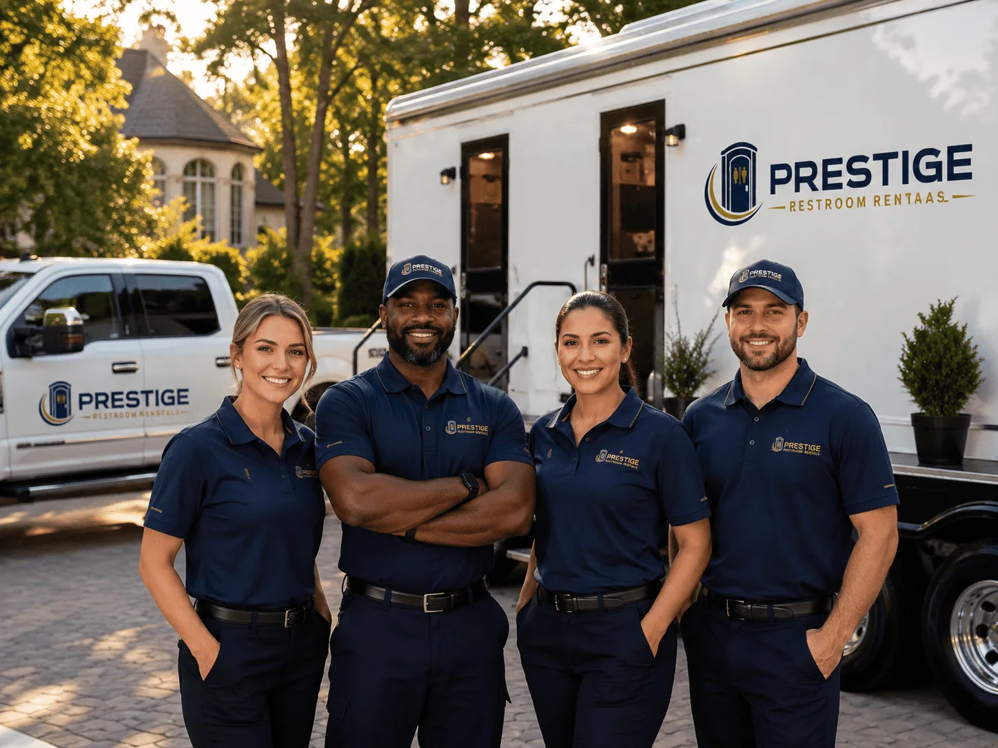 Trusted Luxury Portable Restrooms company in Penwell, TX